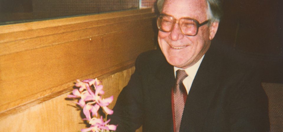 Collector Sidney Rothberg (1924-2008). Image courtesy of Freeman’s.